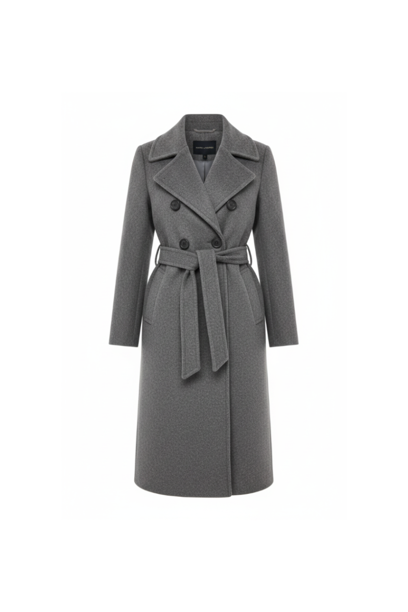 Abrigo Midi con Lazo | Elegance Collection™ — Corte Slim Femenino