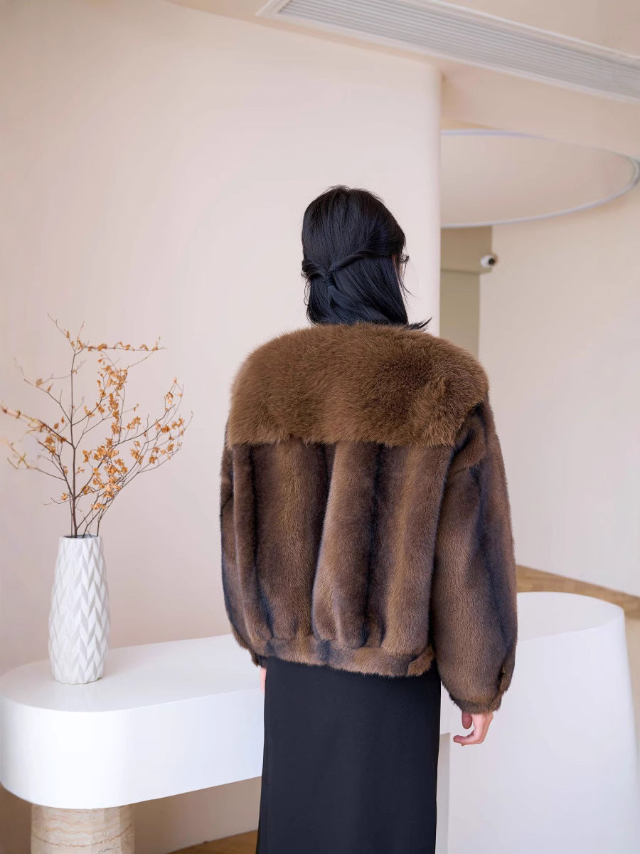 Abrigo Élora™ | Chaqueta Femenina Luxury Efecto Piel de Invierno