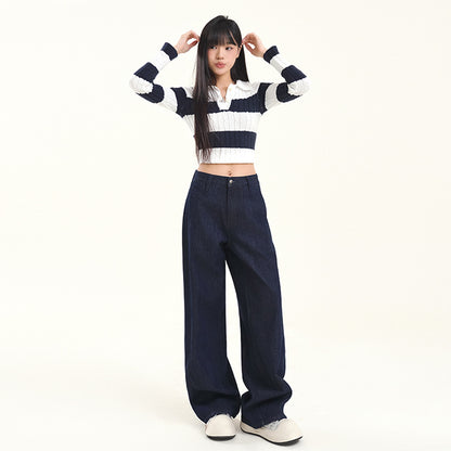 Jean Hanami™ Premium Mujer | Wide Leg Tiro Alto Estilo