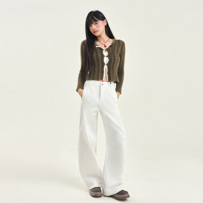 Jean Hanami™ Premium Mujer | Wide Leg Tiro Alto Estilo
