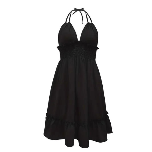 Vestido Soleil™ Premium Mujer | Falda Midi Tirantes Escote V