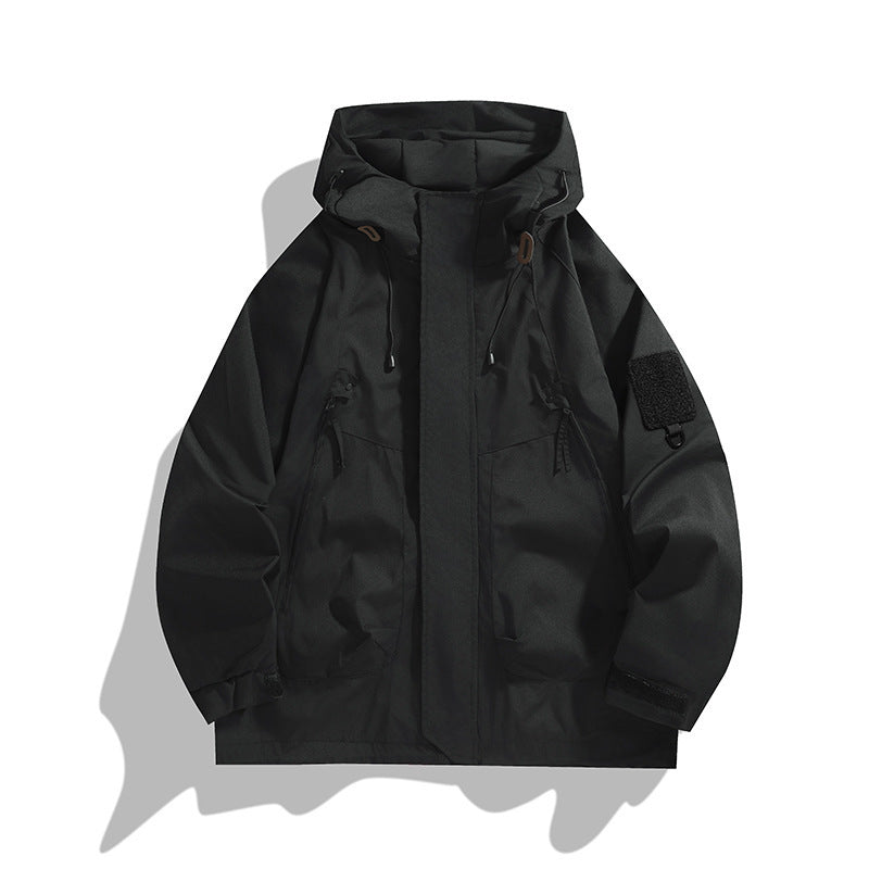 Jacket Phantom™ — Casual Oversized Zip | Stand Collar | Men's Edition