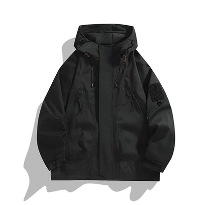 Jacket Phantom™ — Casual Oversized Zip | Stand Collar | Men's Edition