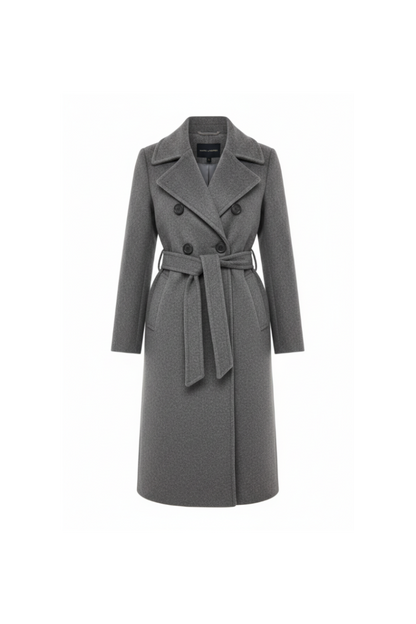 Abrigo Midi con Lazo | Elegance Collection™ — Corte Slim Femenino