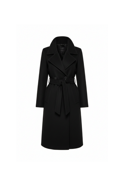 Abrigo Midi con Lazo | Elegance Collection™ — Corte Slim Femenino