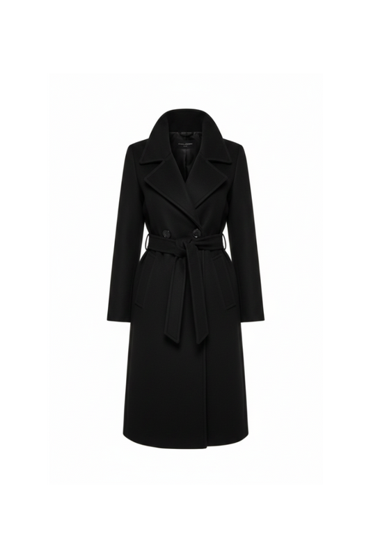 Abrigo Midi con Lazo | Elegance Collection™ — Corte Slim Femenino