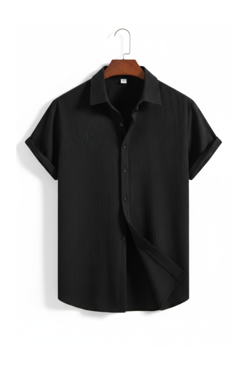 Camisa Crest™ — Black