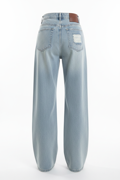 Jean Brut™ — Vista Trasera Light Blue