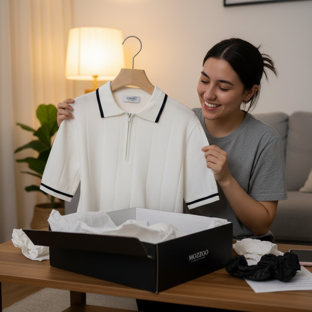 Testimonio polo blanco MOZZOO