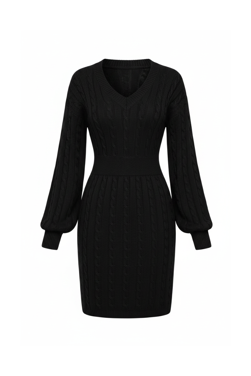 Vestido Lumière™ Black fondo blanco